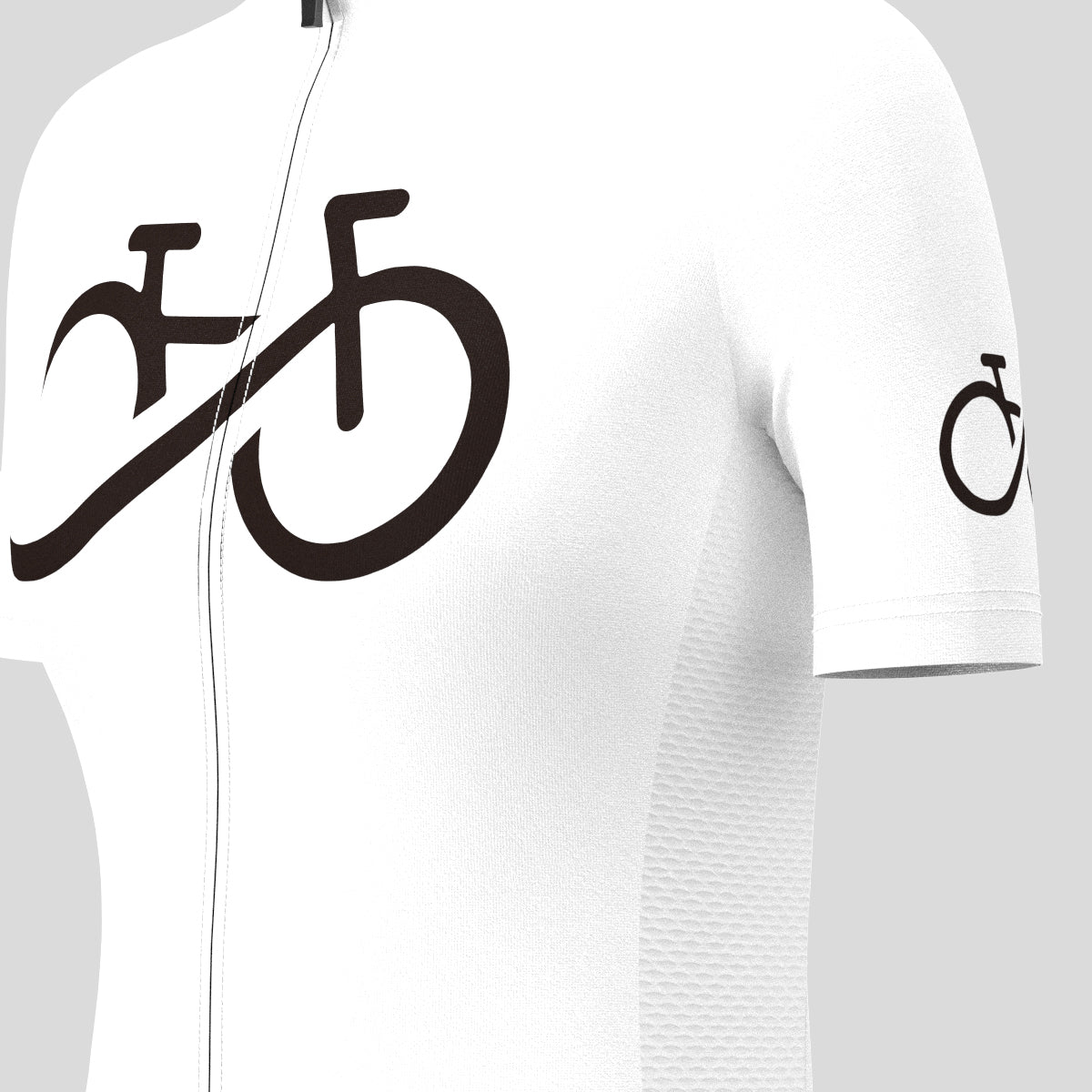 Bike Forever Women's Cycling Jersey - White