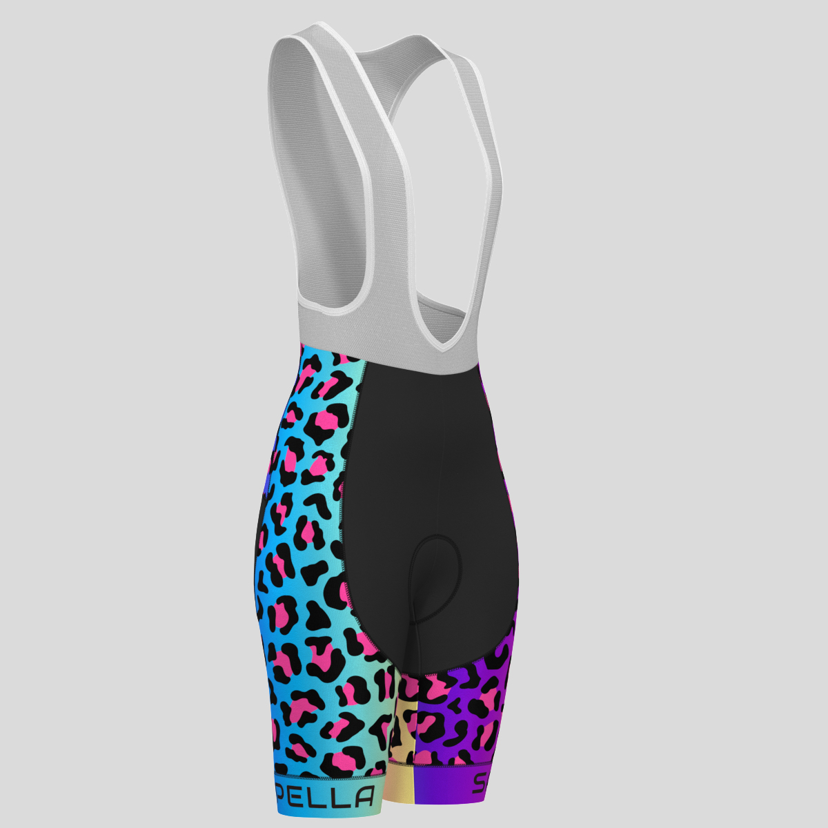 Neon Rainbow Leopard Women's Cycling Kit
