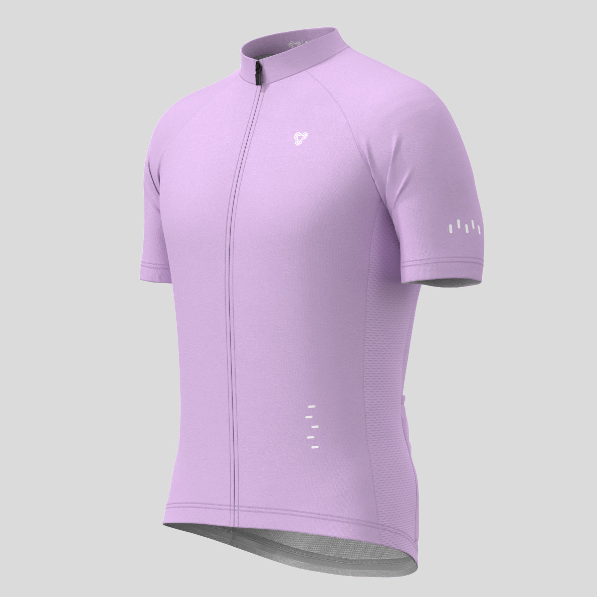 Men's Minimal Solid Cycling Jersey -Haze