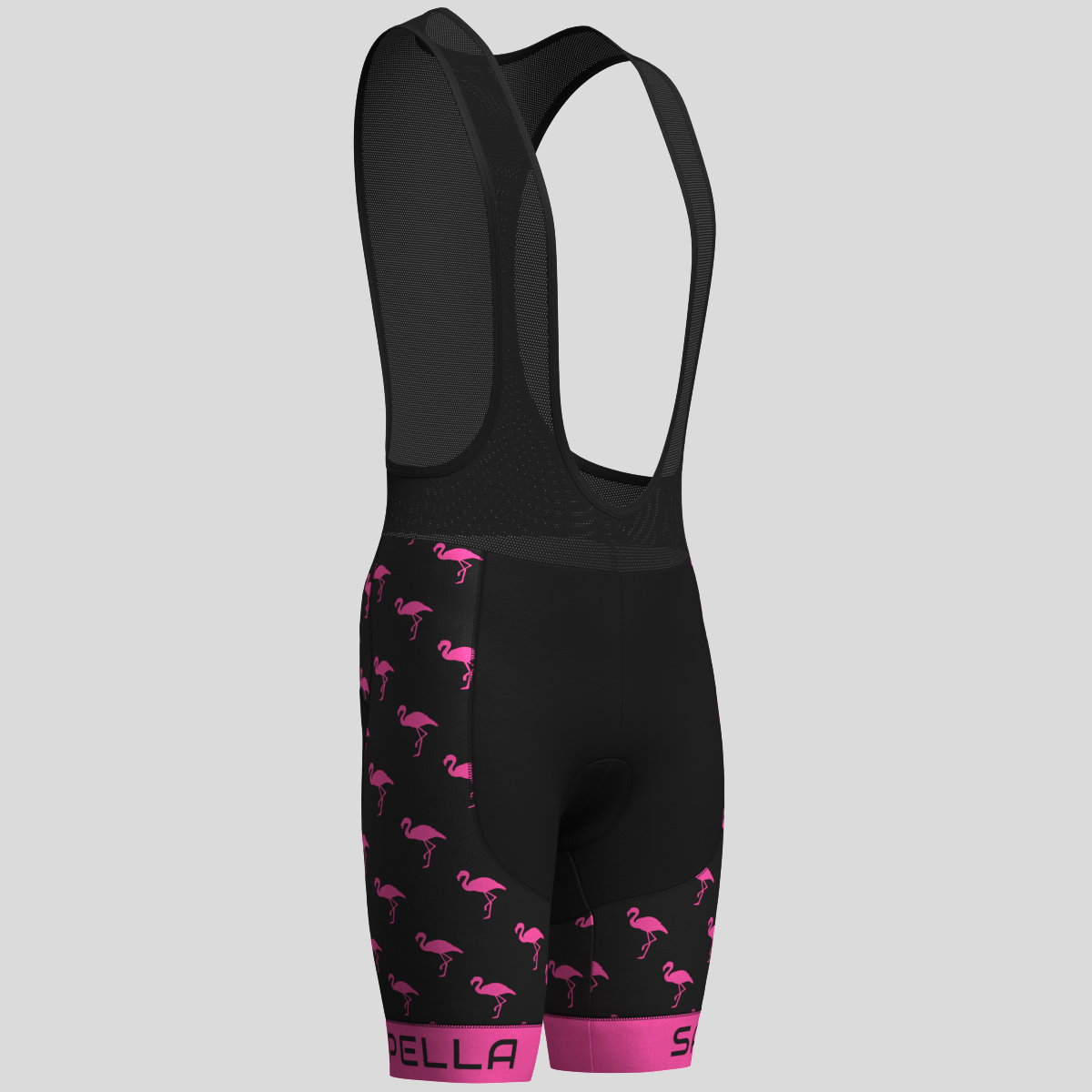 Flamingo Men's Cycling Kit - Pink/Black