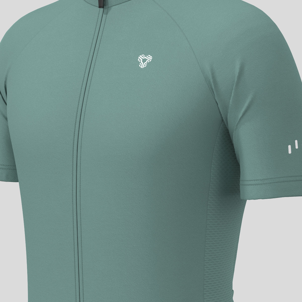 Men's Minimal Solid Cycling Jersey - Sage