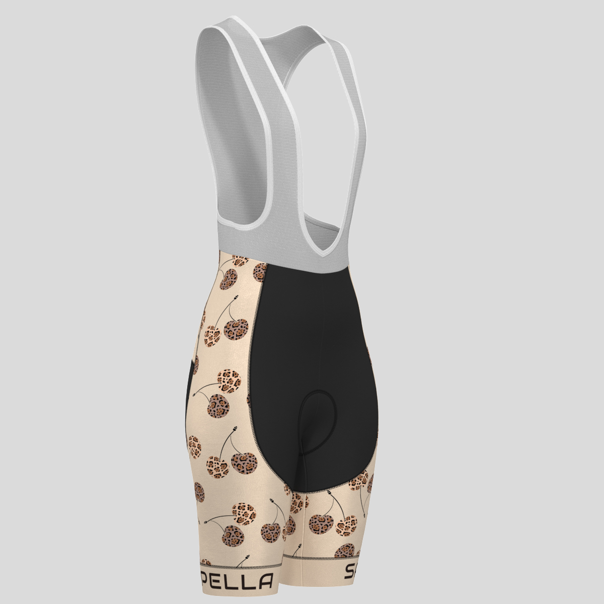Cherry Leopard Print Women's Cycling Kit