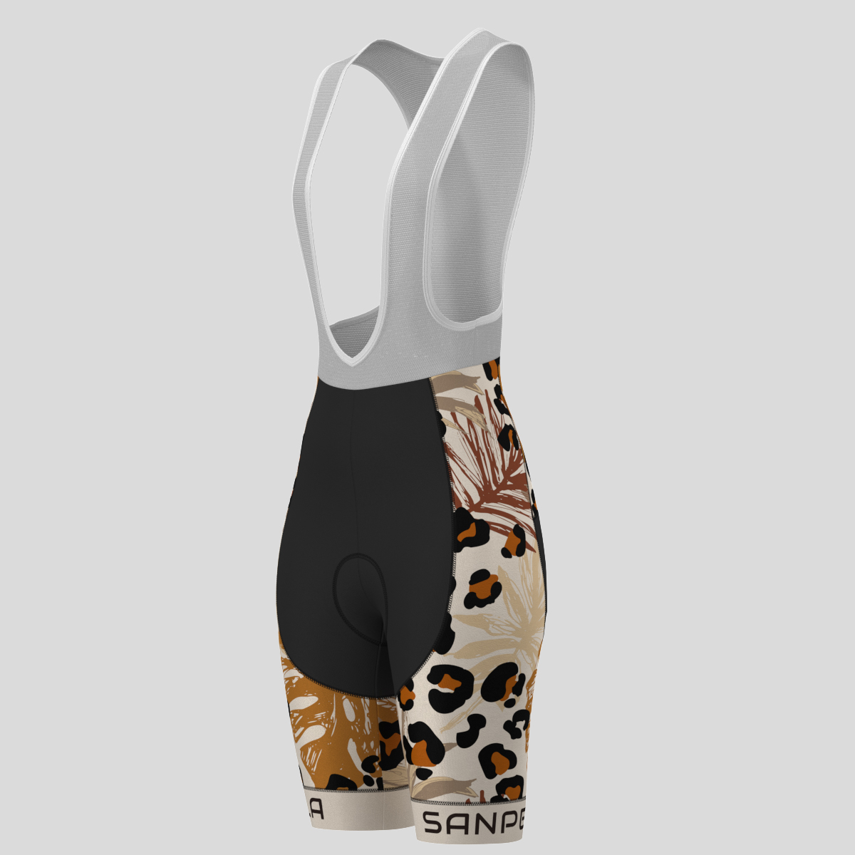Abstract Tropical Leopard Women Spots Cycling Kit