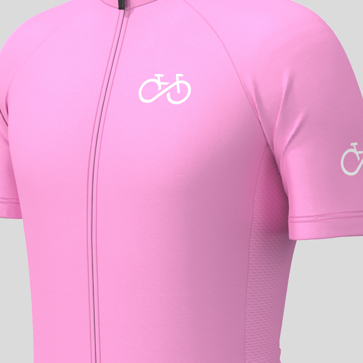 Ride Forever Men's Cycling Jersey -Neo Pink