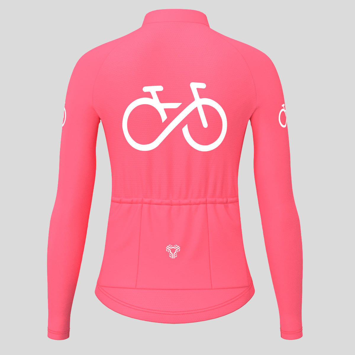 Bike Forever Women's LS Cycling Jersey - Pink