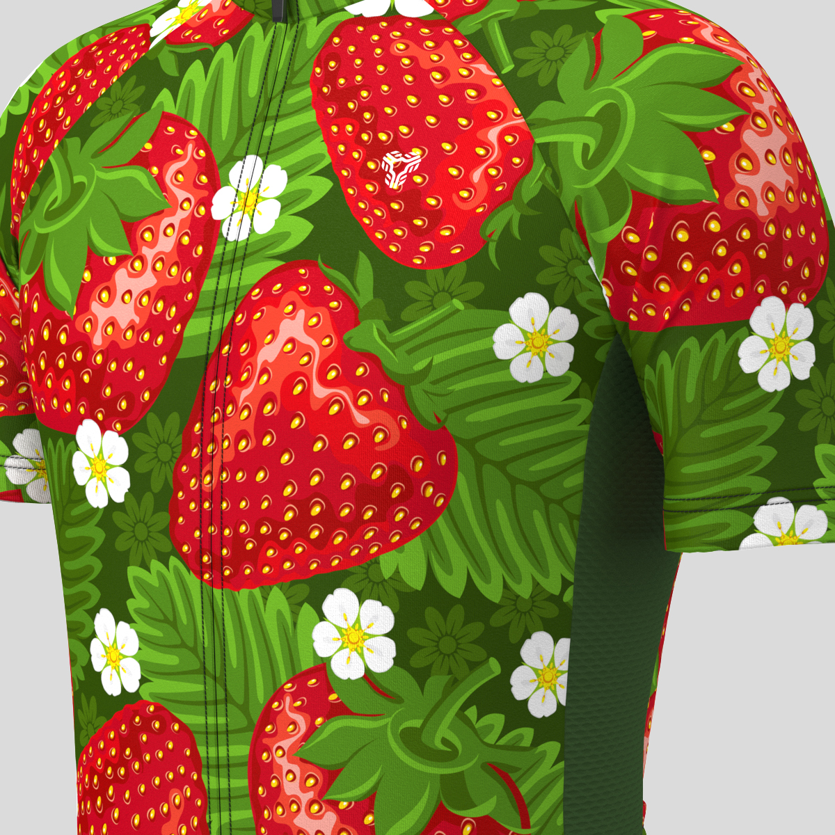 Strawberry Novelty Men's Cycling Jersey