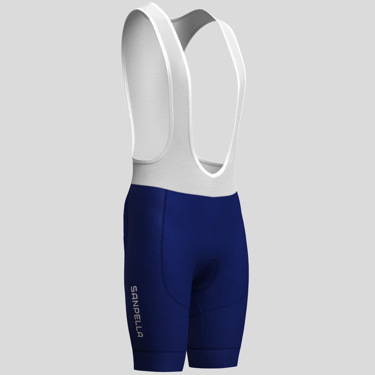 Minimal Solid Men's Bib Shorts - Ink
