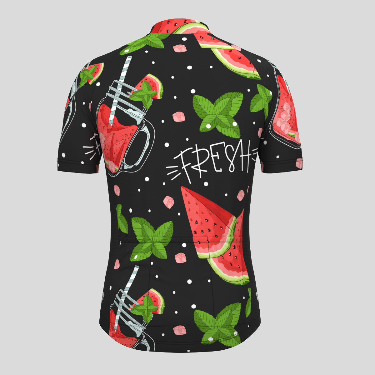 Watermelon Fresh Drink Men's Cycling Jersey
