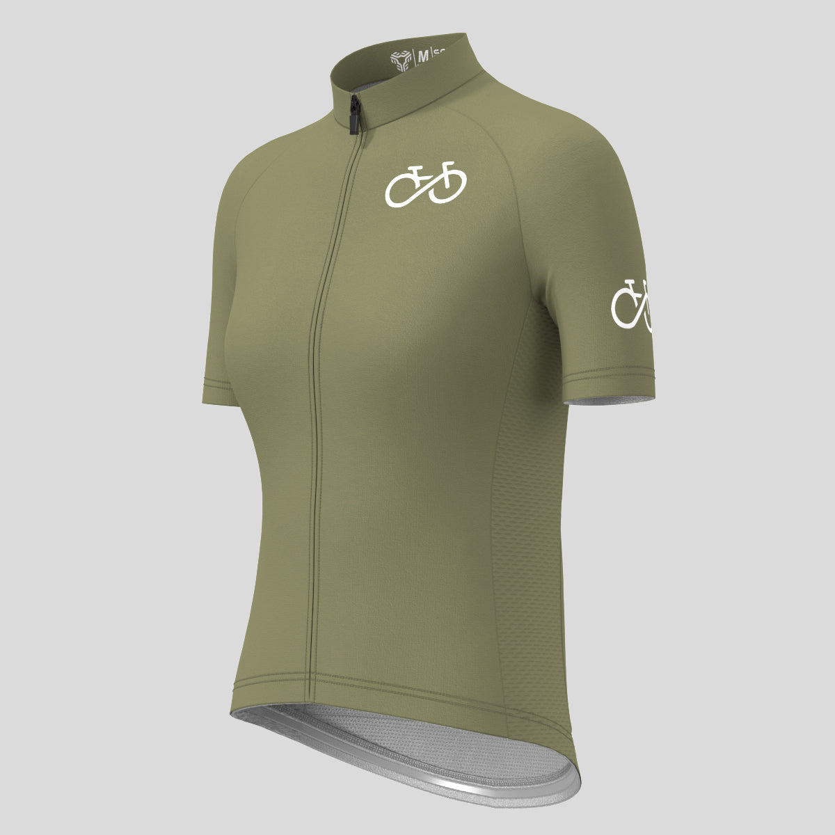 Ride Forever Women's Cycling Jersey - Olive
