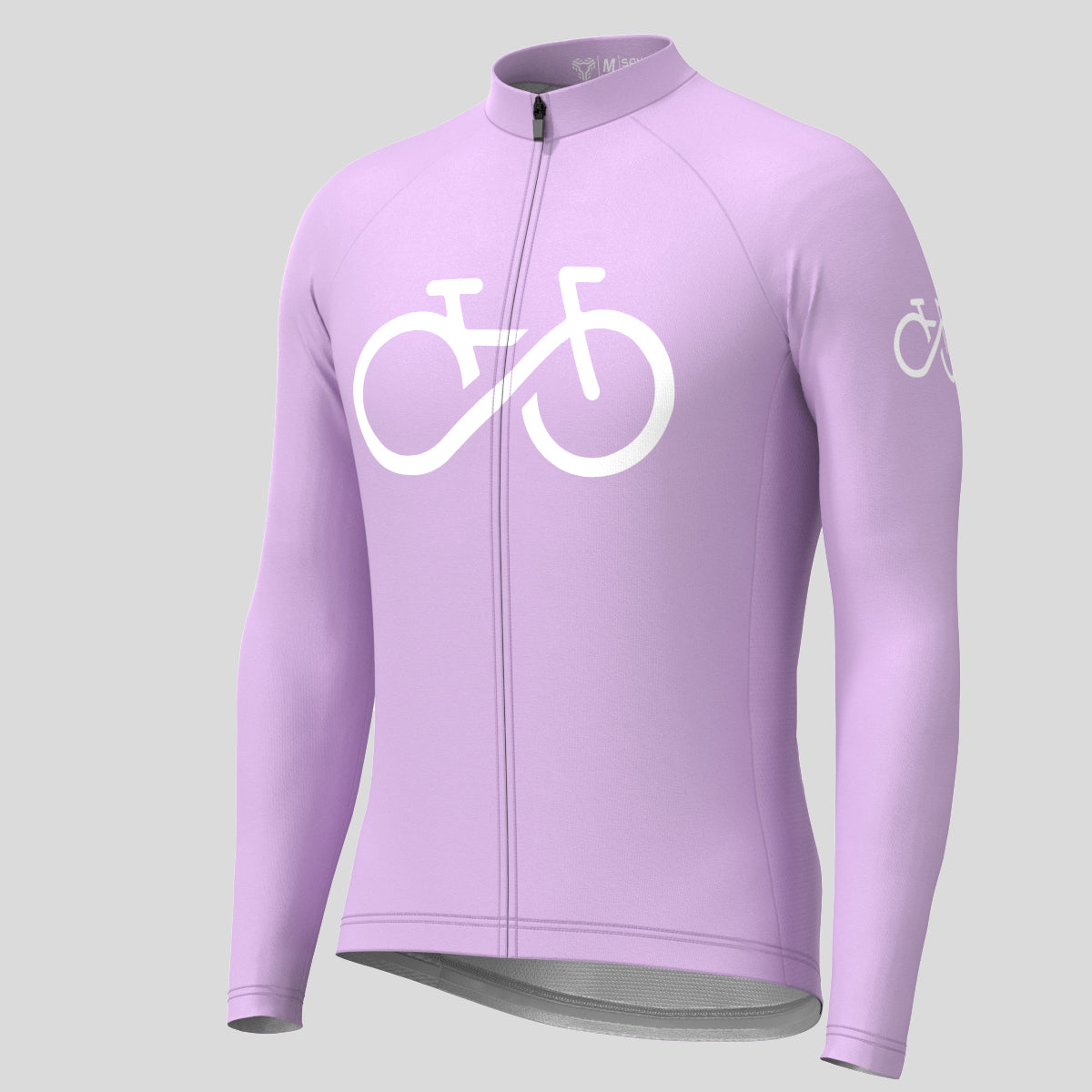 Bike Forever Men's LS Cycling Jersey - Haze