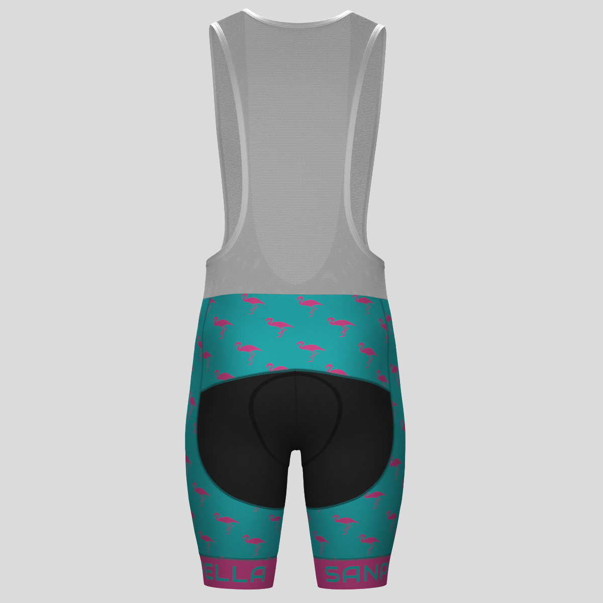 Flamingo Men's Cycling Kit - Pink/Blue