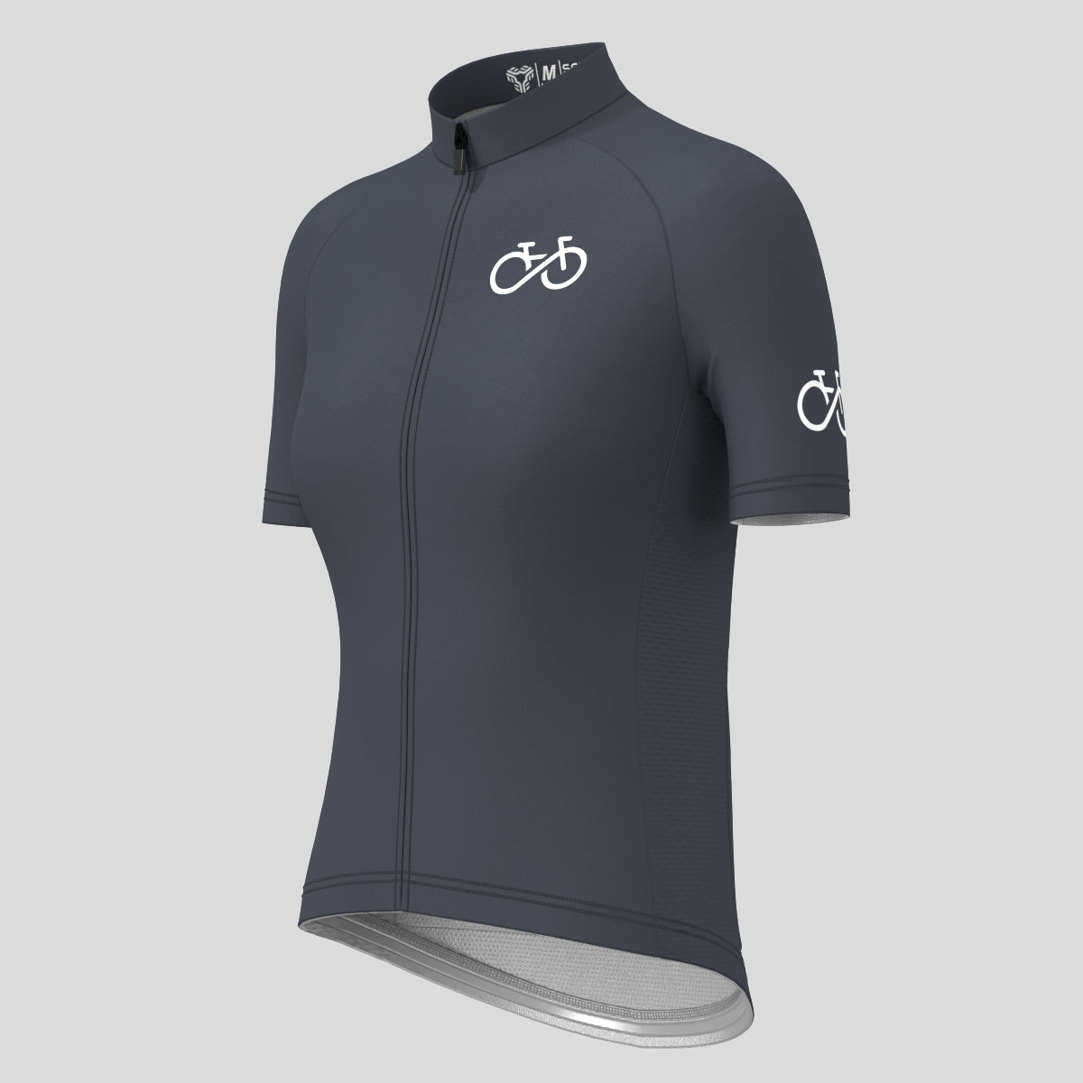 Ride Forever Women's Cycling Jersey - Graphite