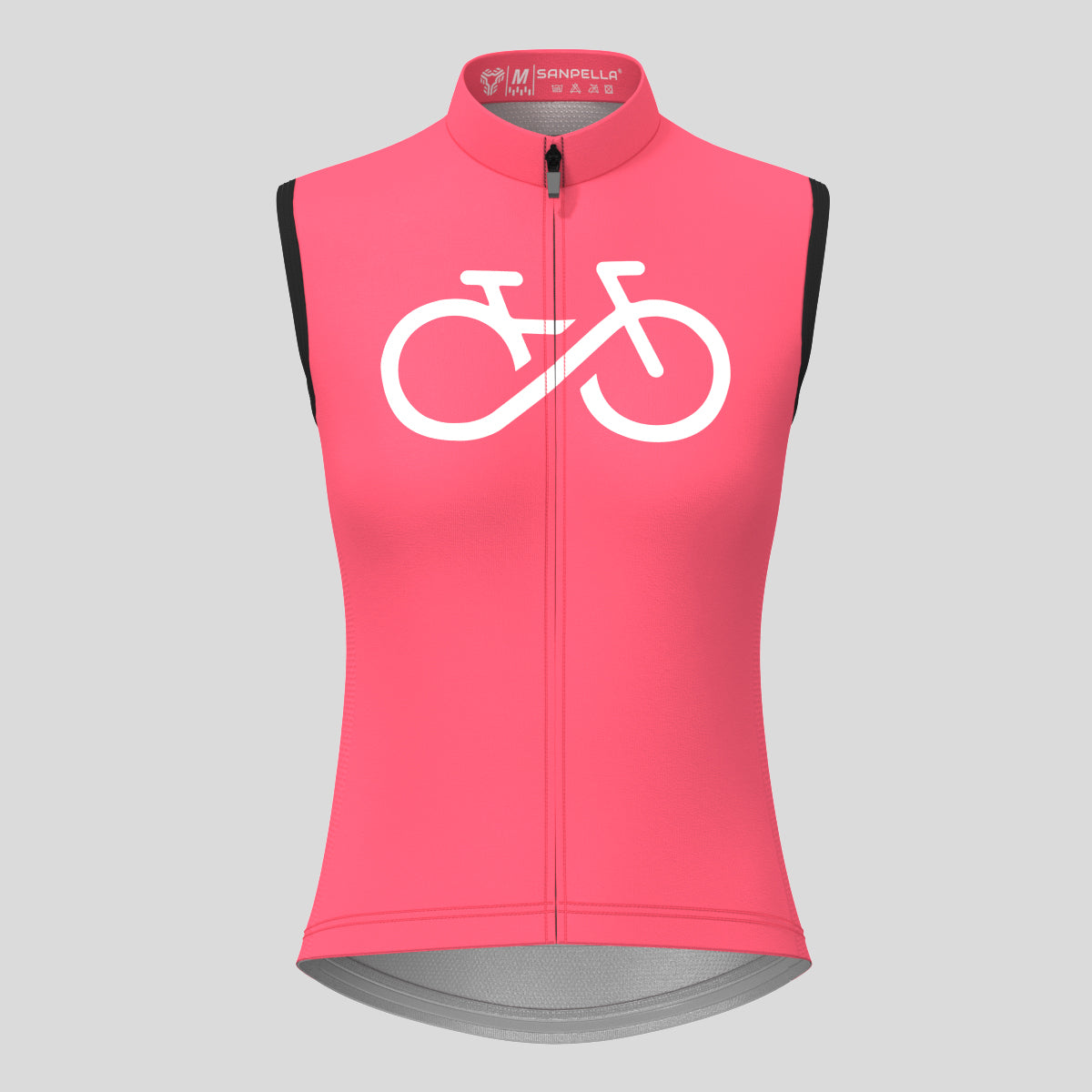 Women's Bike Forever Sleeveless Cycling Jersey - Pink