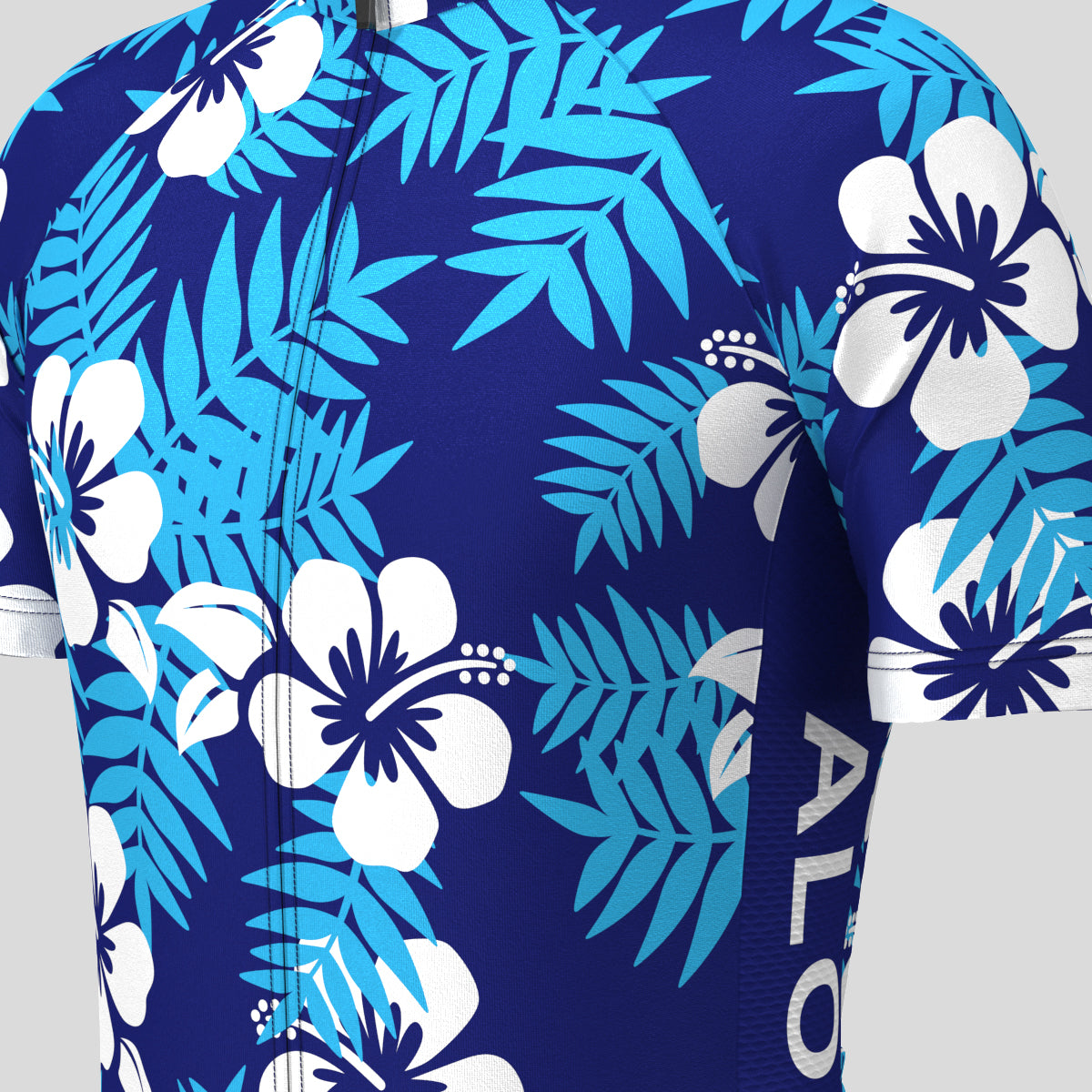 Classic Hawaii Floral Men's Cycling Jersey