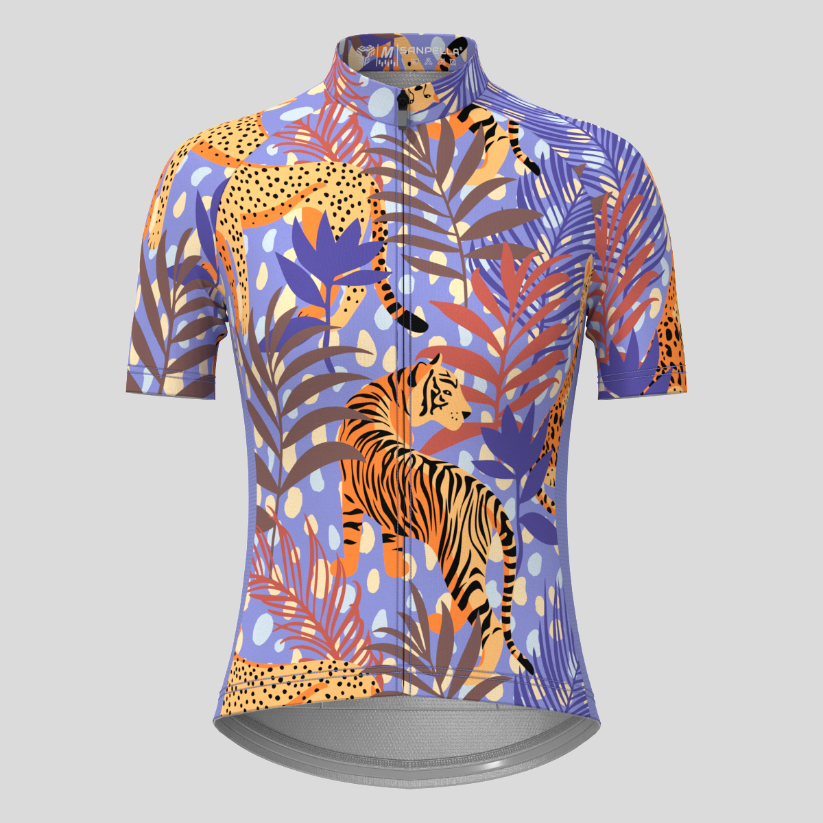 Leopard Tiger Exotic Tropical Women's Cycling Jersey