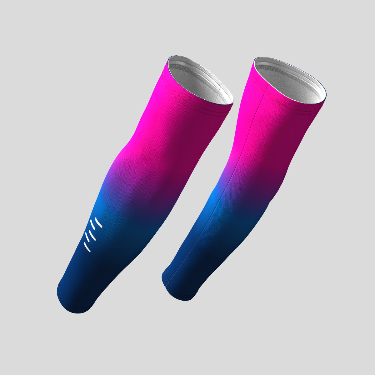 Men's Minimal Gradient Arm Warmer - Magenta