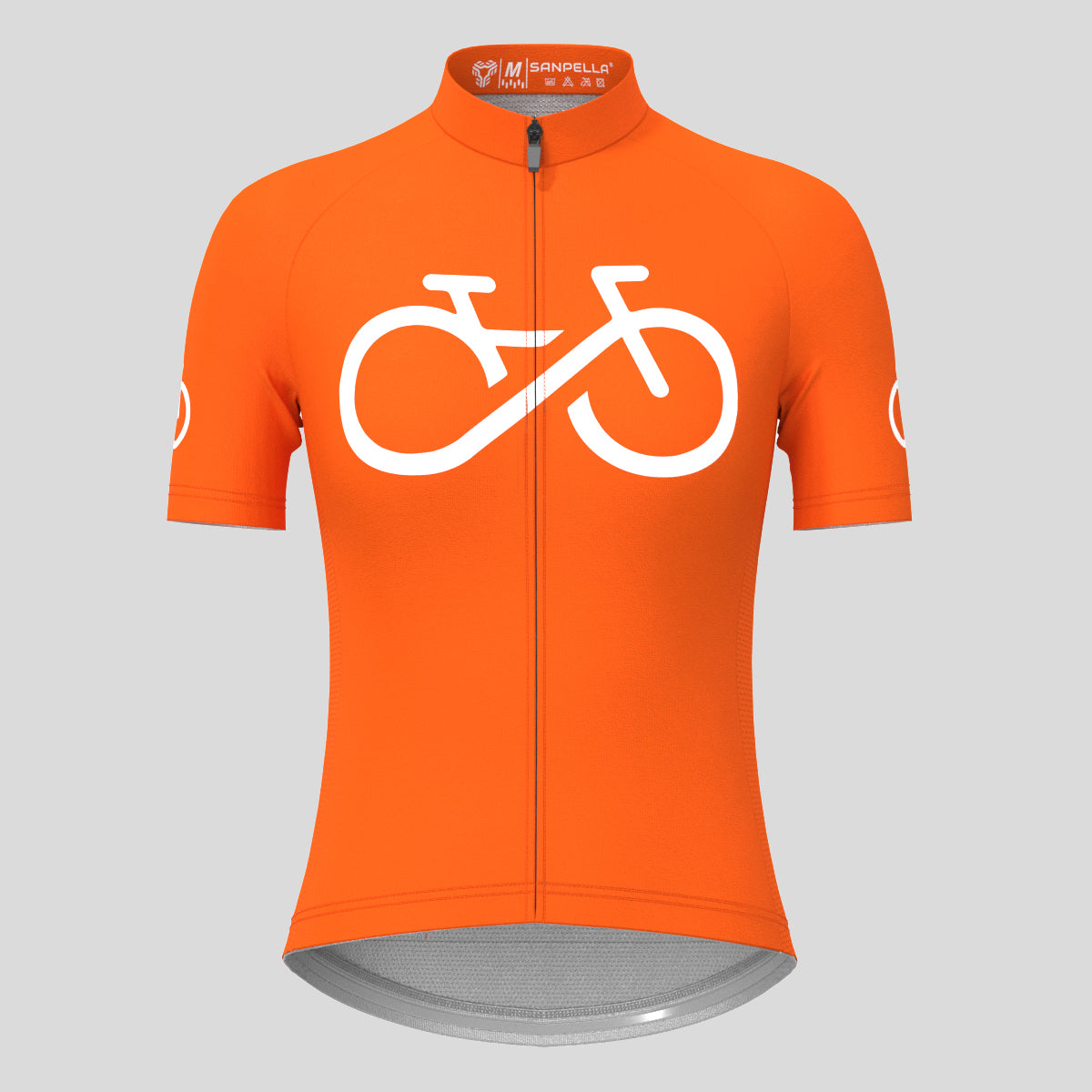 Bike Forever Women's Cycling Jersey - Tangerine