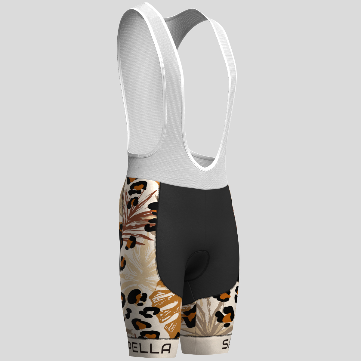 Abstract Tropical Leopard Spots Cycling Kit