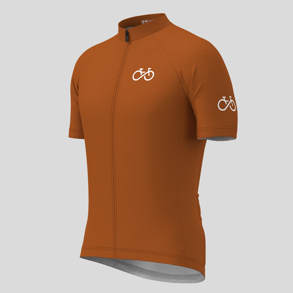 Ride Forever Men's Cycling Jersey -Caramel