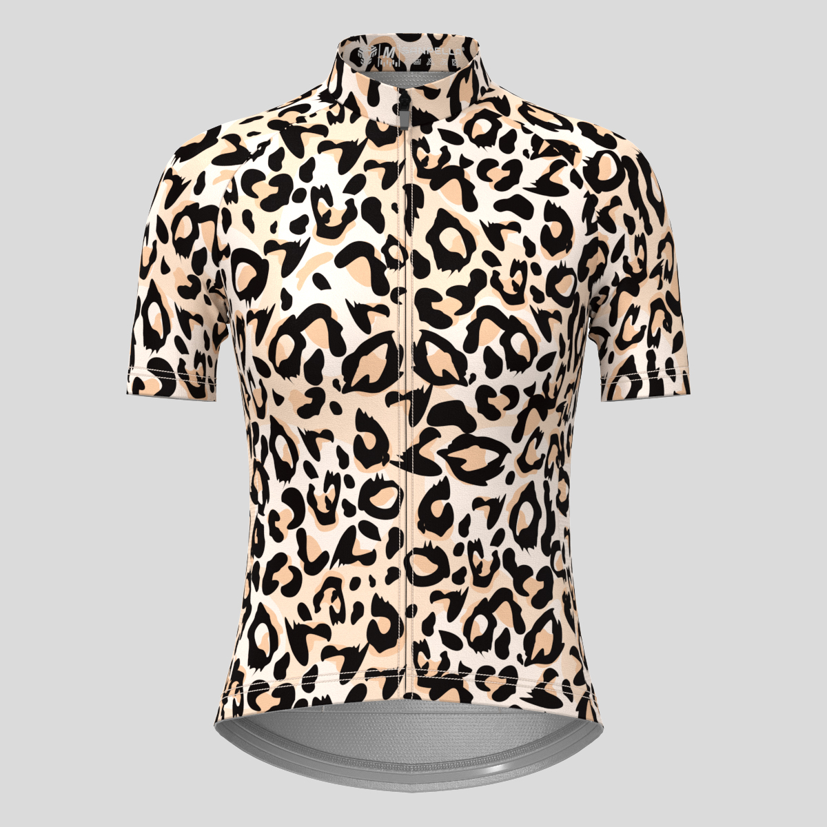 Leopard Print Women's Cycling Jersey