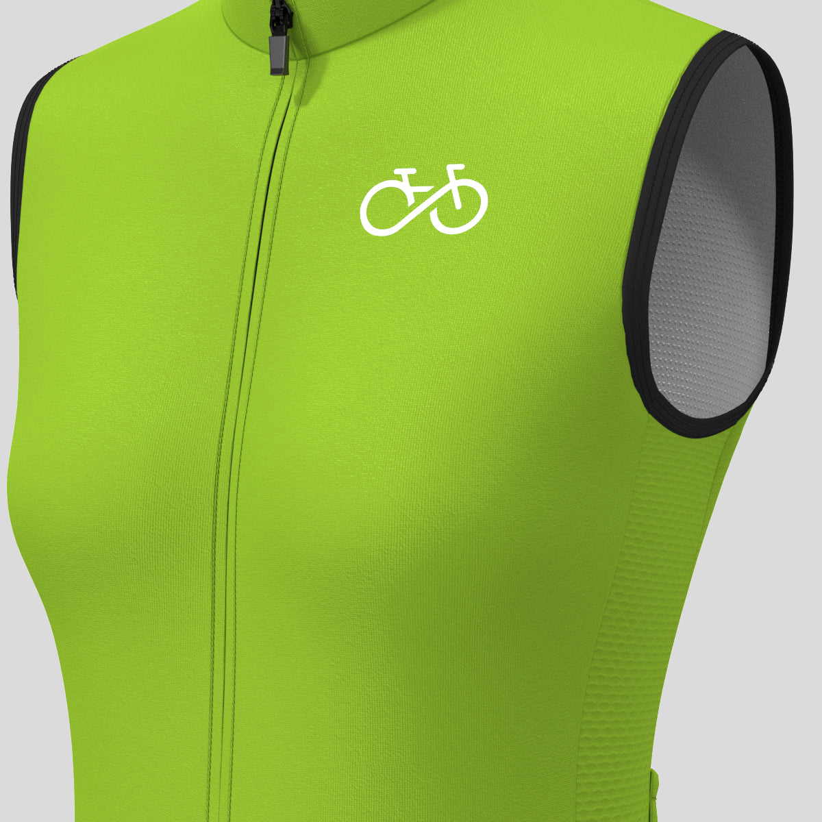 Women's Ride Forever Sleeveless Cycling Jersey - Wasabi