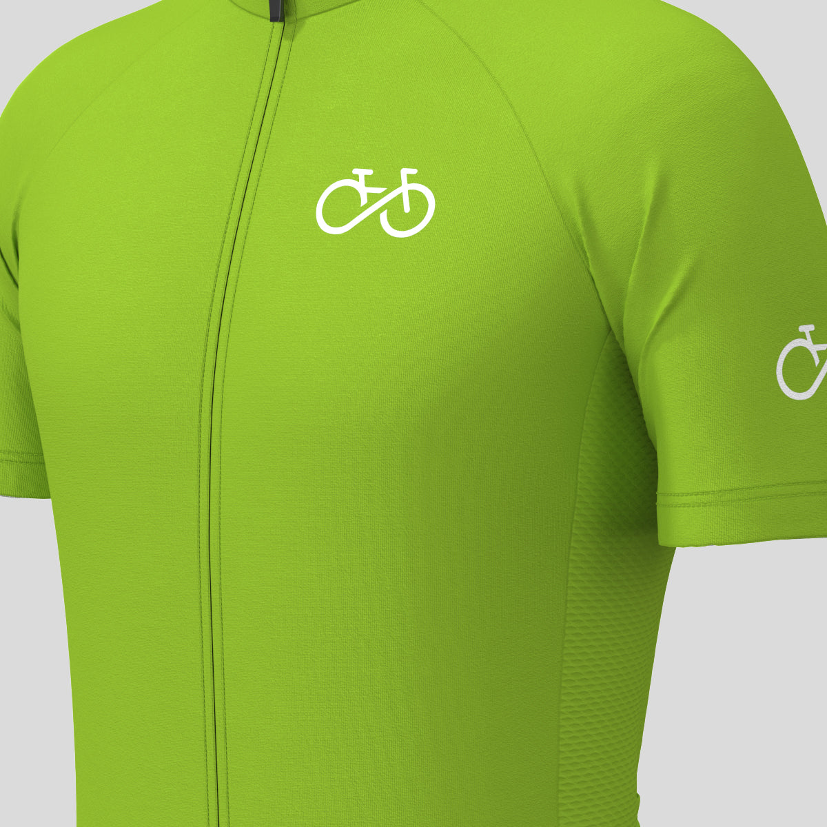 Ride Forever Men's Cycling Jersey -Wasabi