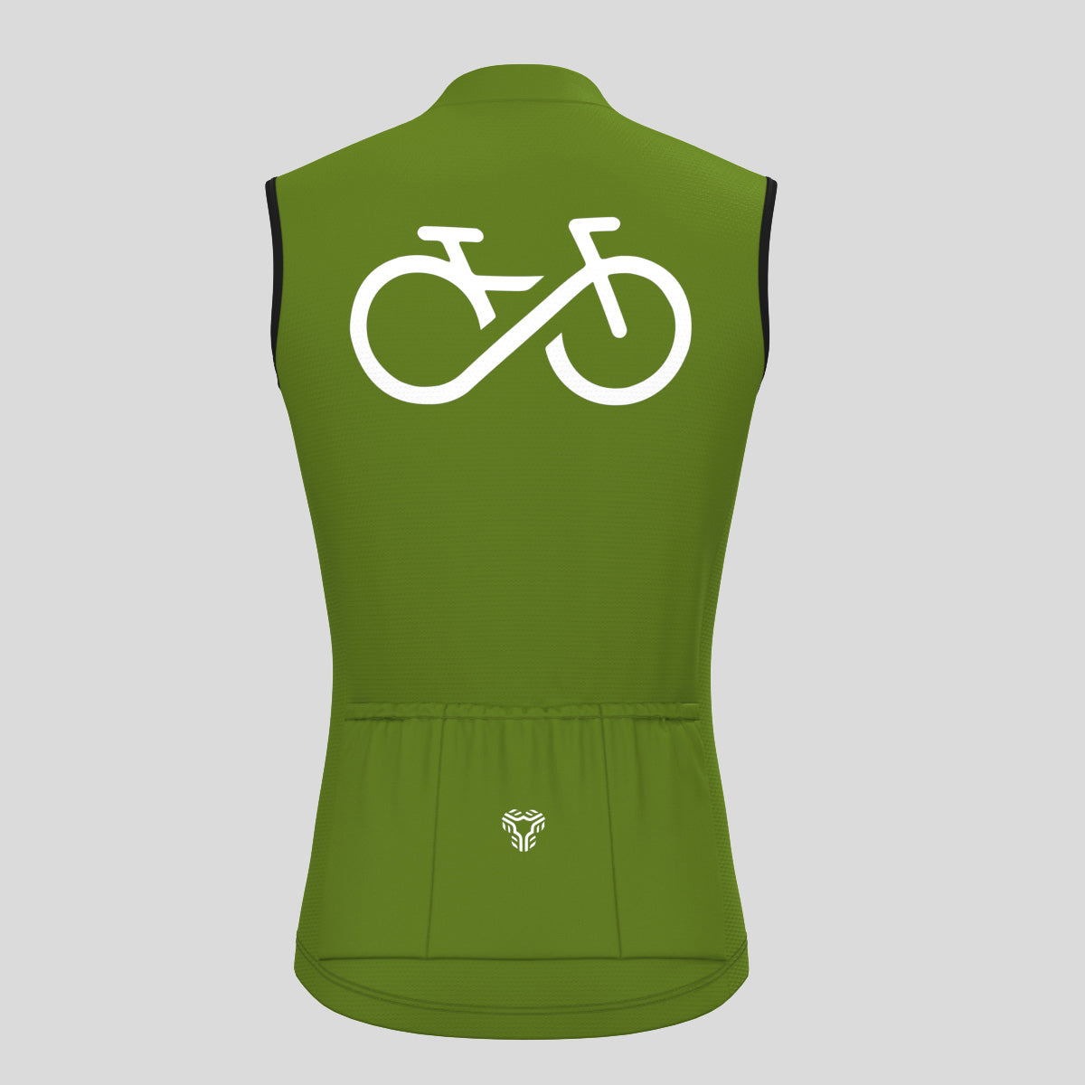 Men's Ride Forever Sleeveless Cycling Jersey - Forest