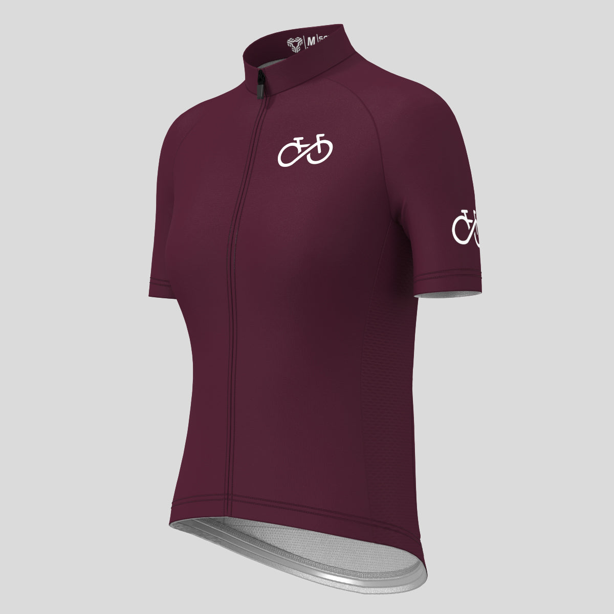 Ride Forever Women's Cycling Jersey - Burgundy