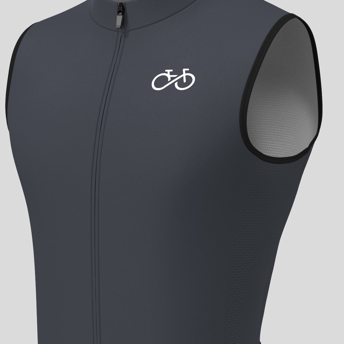 Men's Ride Forever Sleeveless Cycling Jersey - Graphite