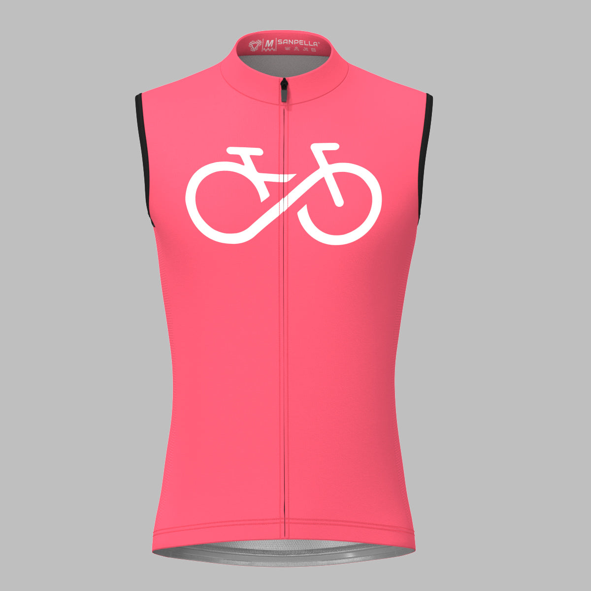 Men's Bike Forever Sleeveless Cycling Jersey - Pink
