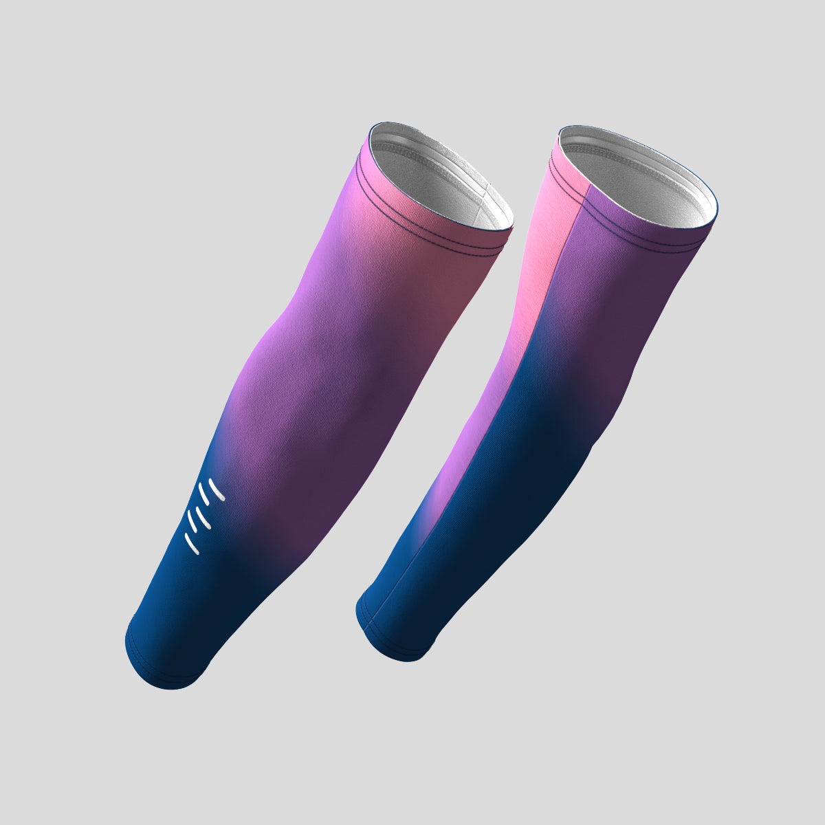 Men's Minimal Fade Arm Warmer - Purple