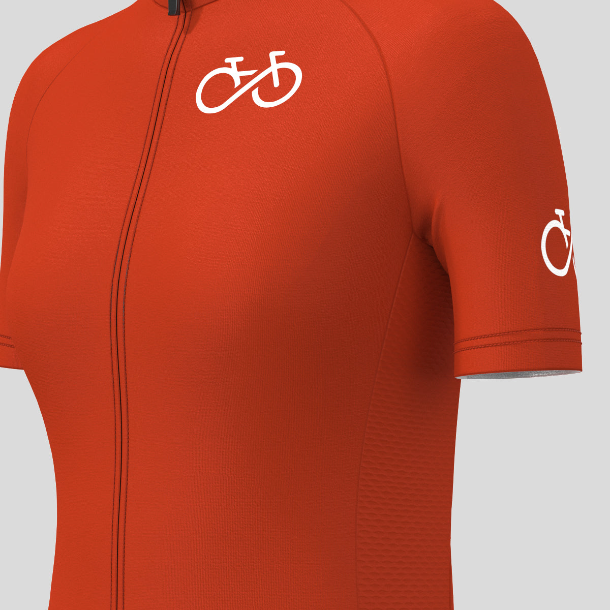 Ride Forever Women's Cycling Jersey - Brick