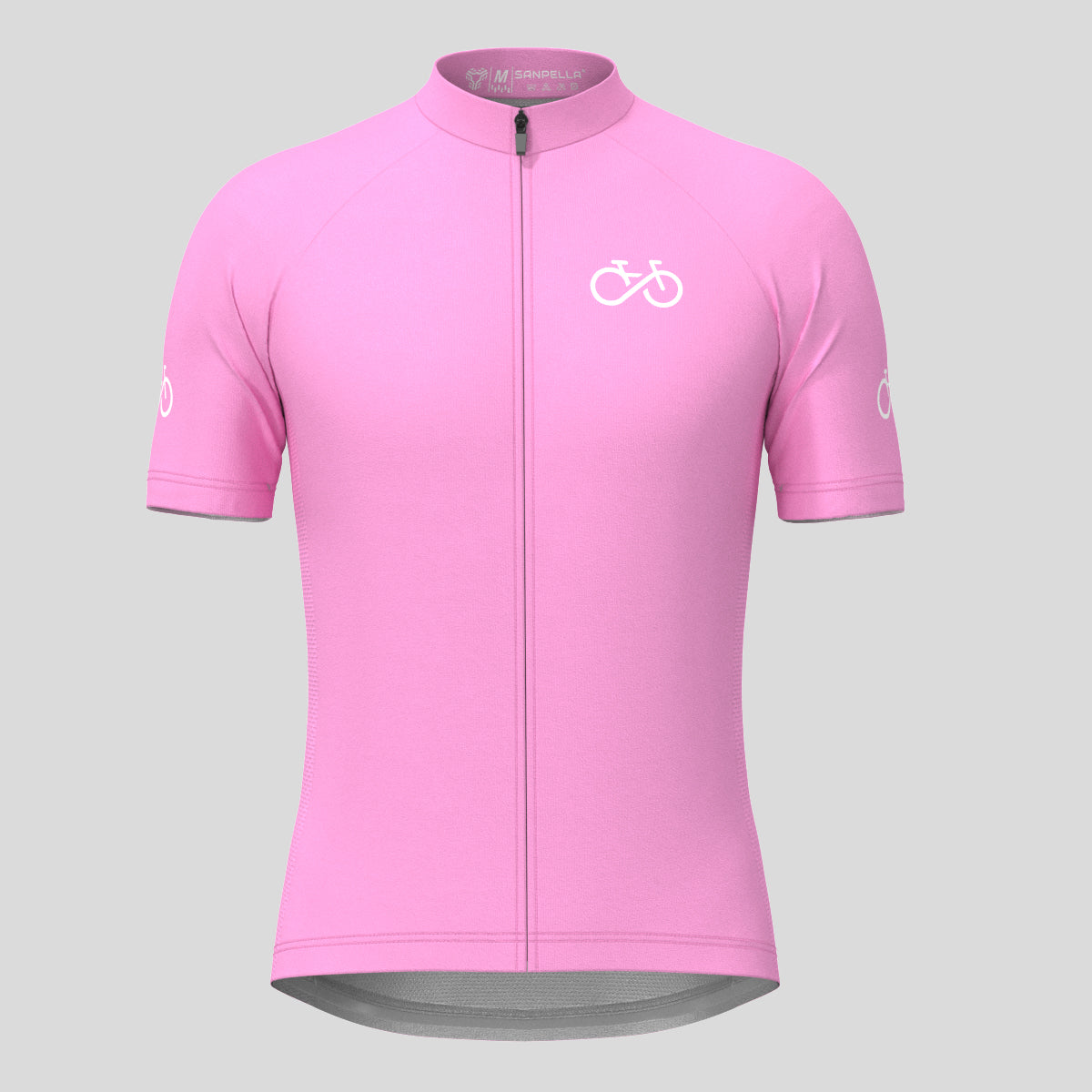 Ride Forever Men's Cycling Jersey -Neo Pink