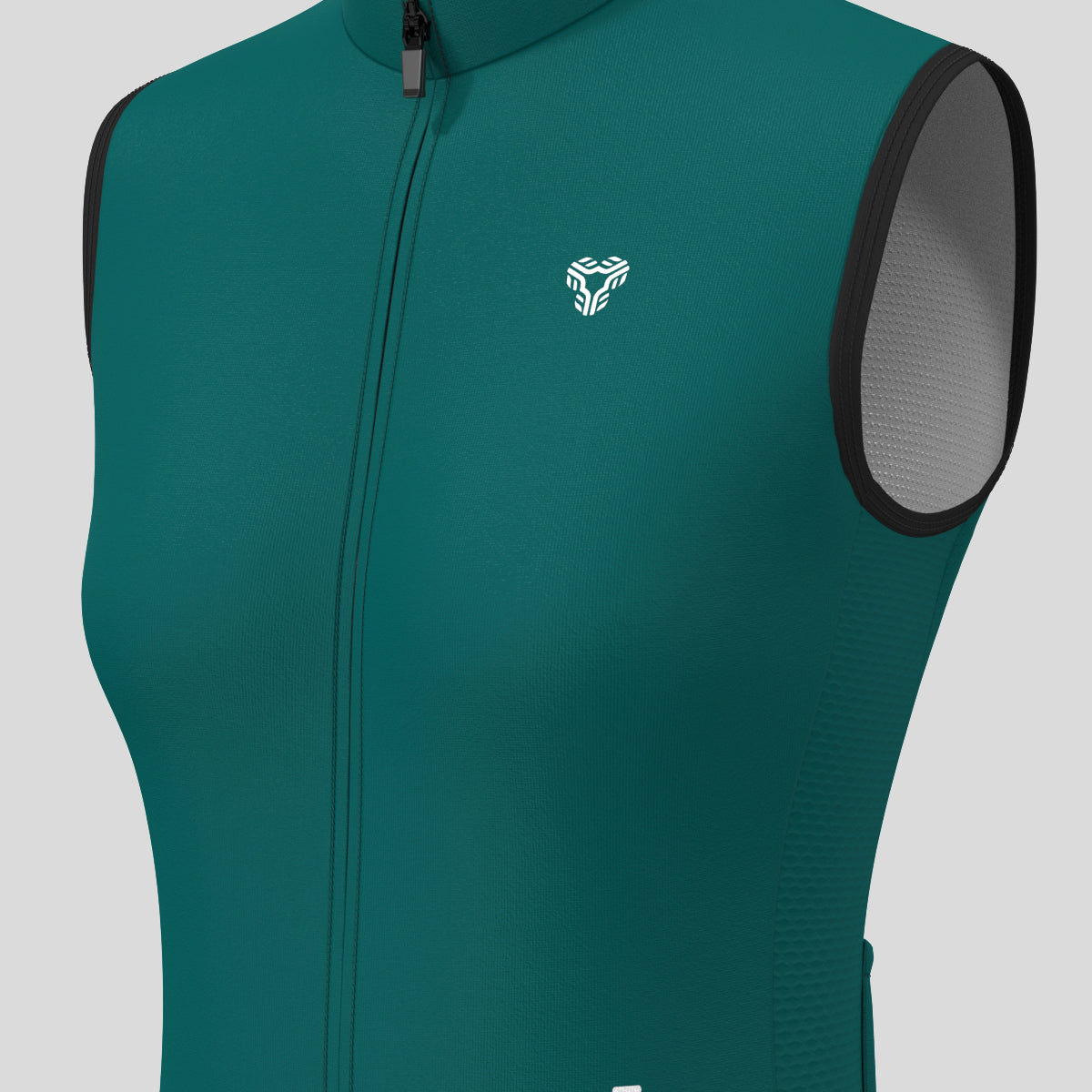 Women's Minimal Solid Sleeveless Cycling Jersey - Midnight