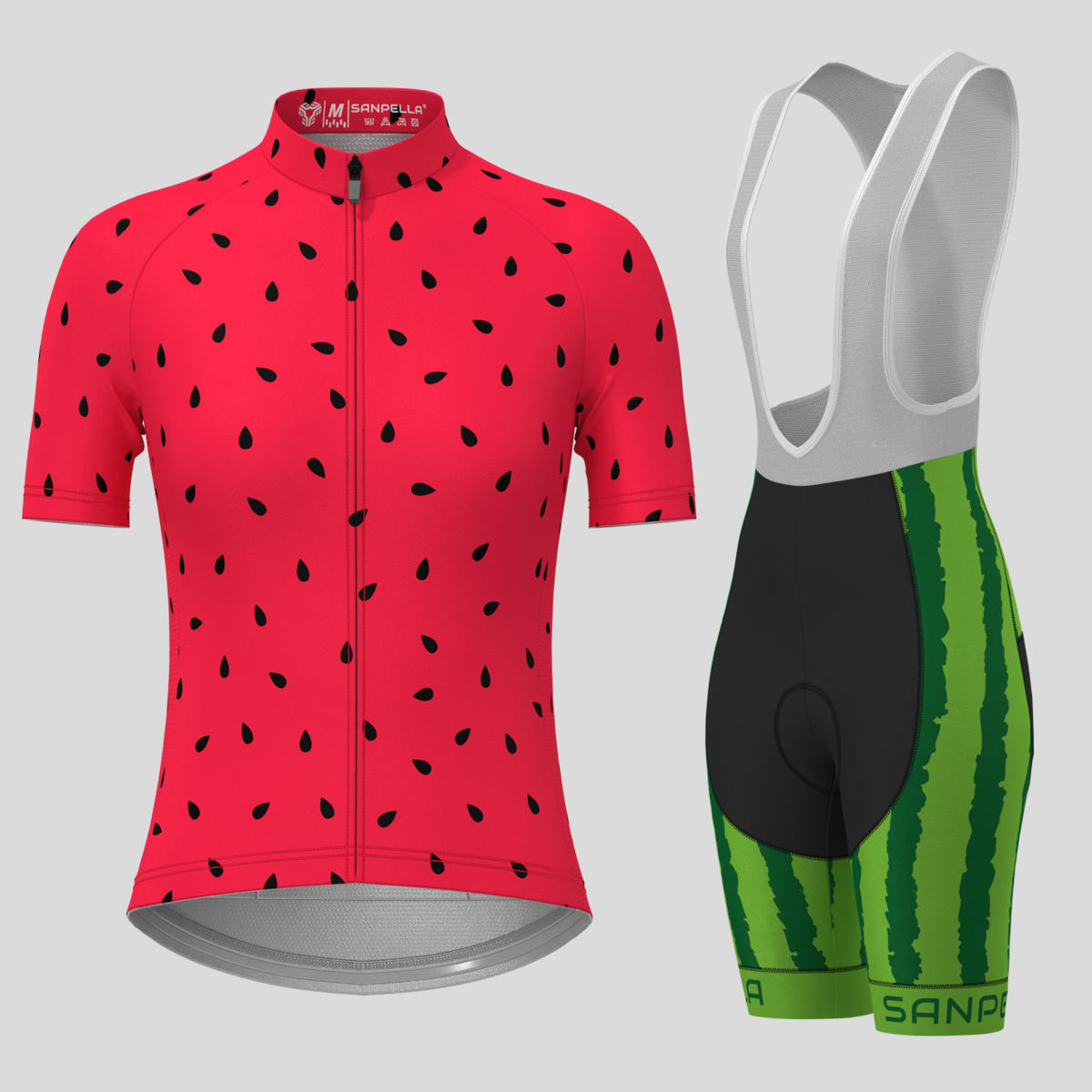 watermelon cycling jersey