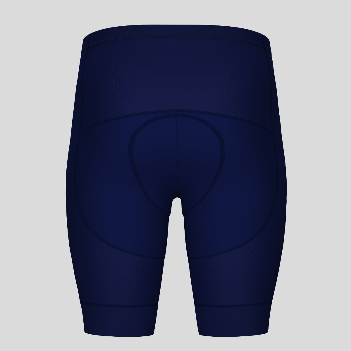 Minimal Solid Men's Cycling Shorts - Ink