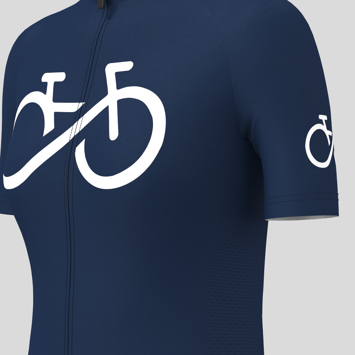 Bike Forever Women's Cycling Jersey - Navy