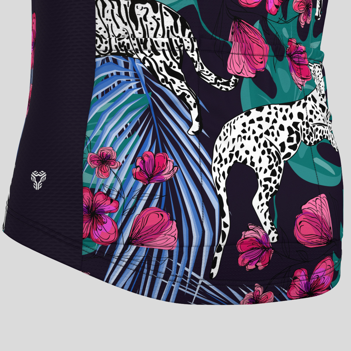 Tropical Plants Flowers Animals Men's Cycling Jersey