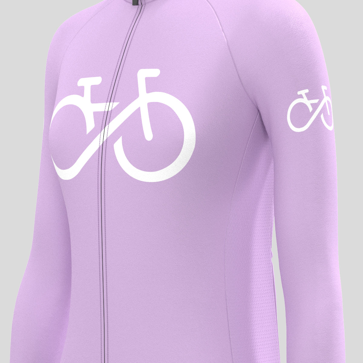 Bike Forever Women's LS Cycling Jersey - Haze