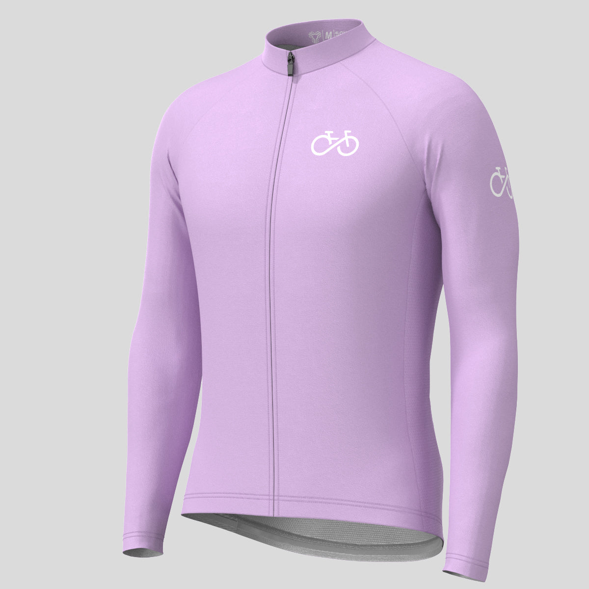 Men's Ride Forever LS Cycling Jersey - Haze