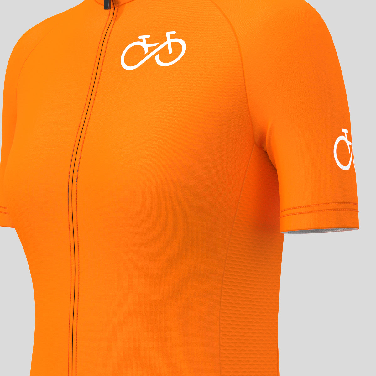 Ride Forever Women's Cycling Jersey - Orange