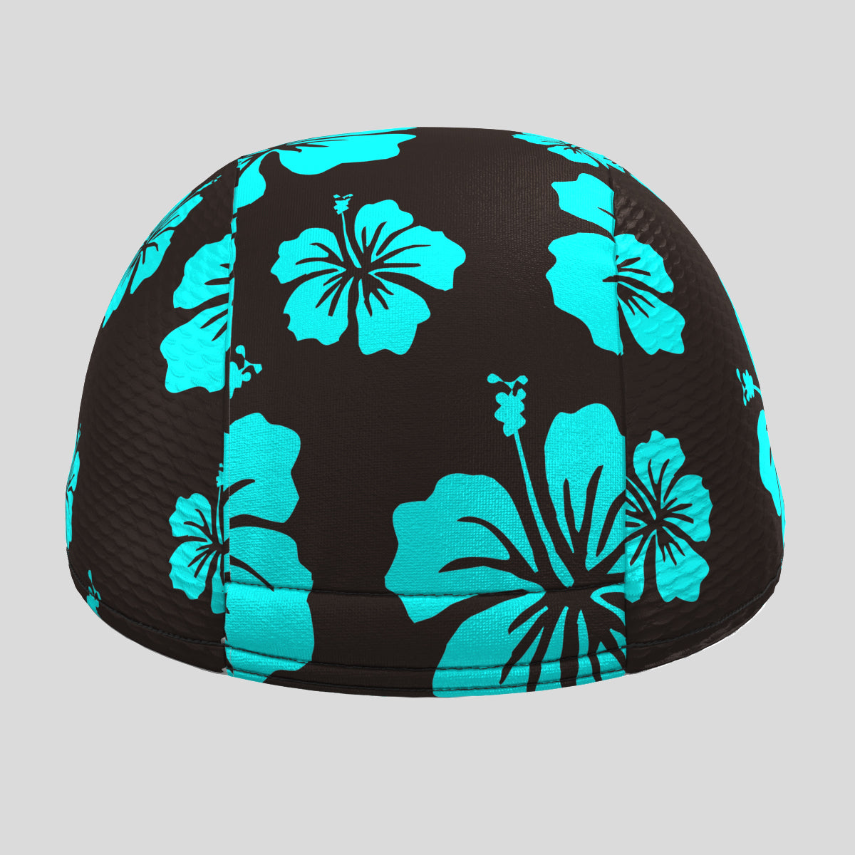 Hawaii Floral Cycling Cap - Blue/Black