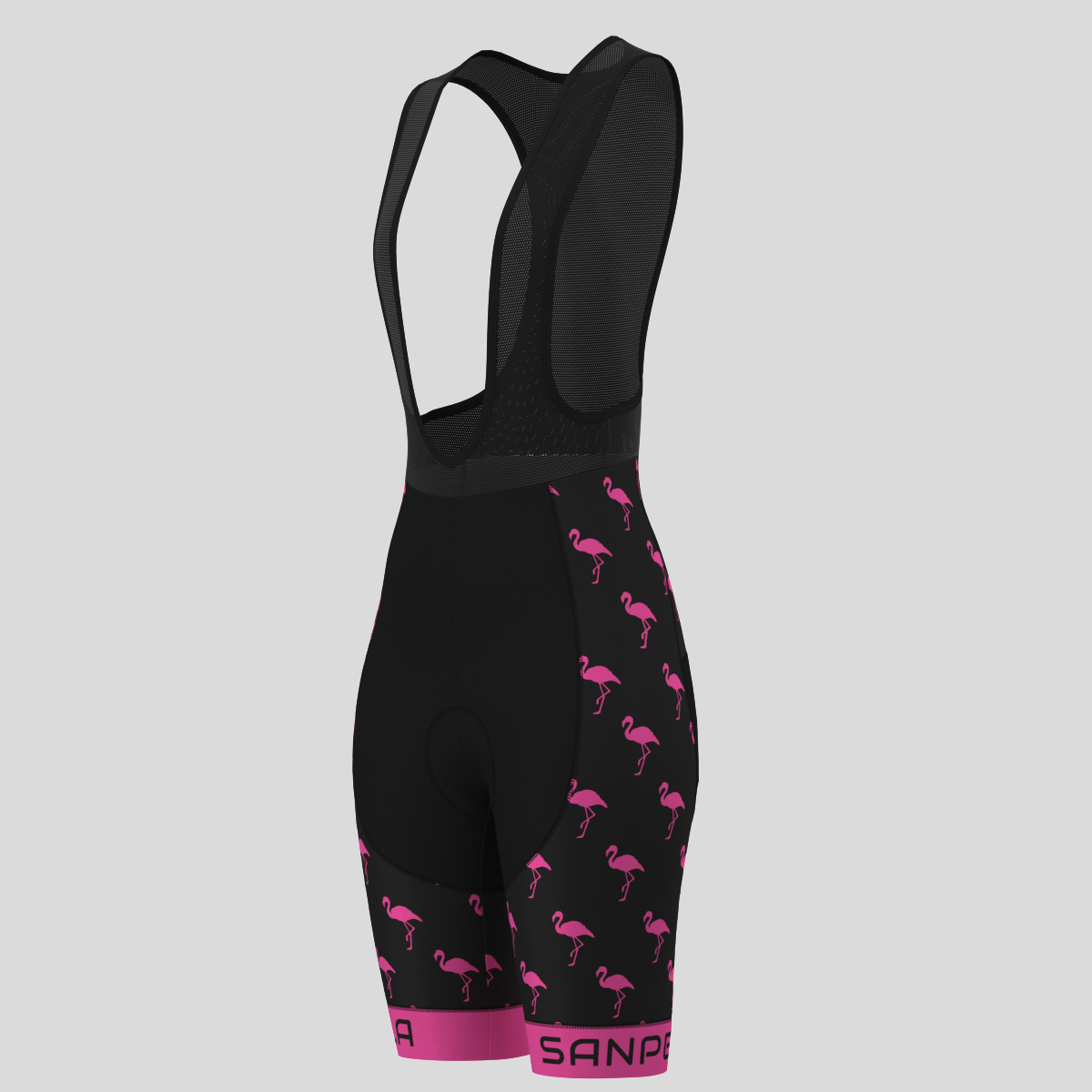 Flamingo Women's Cycling Kit - Pink/Black