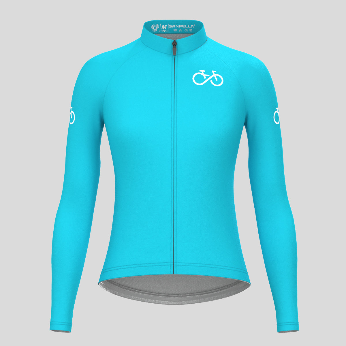 Ride Forever Women's LS Cycling Jersey - Ocean