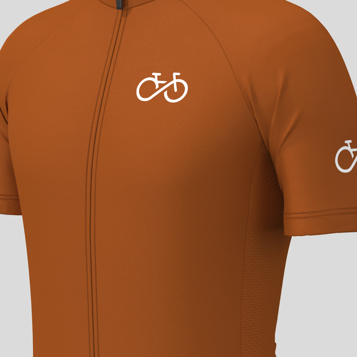 Ride Forever Men's Cycling Jersey -Caramel