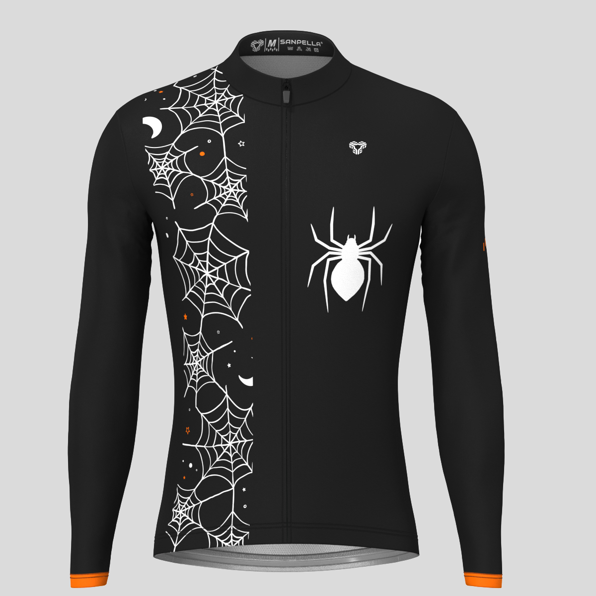 Halloween Spider Men's LS Cycling Jersey