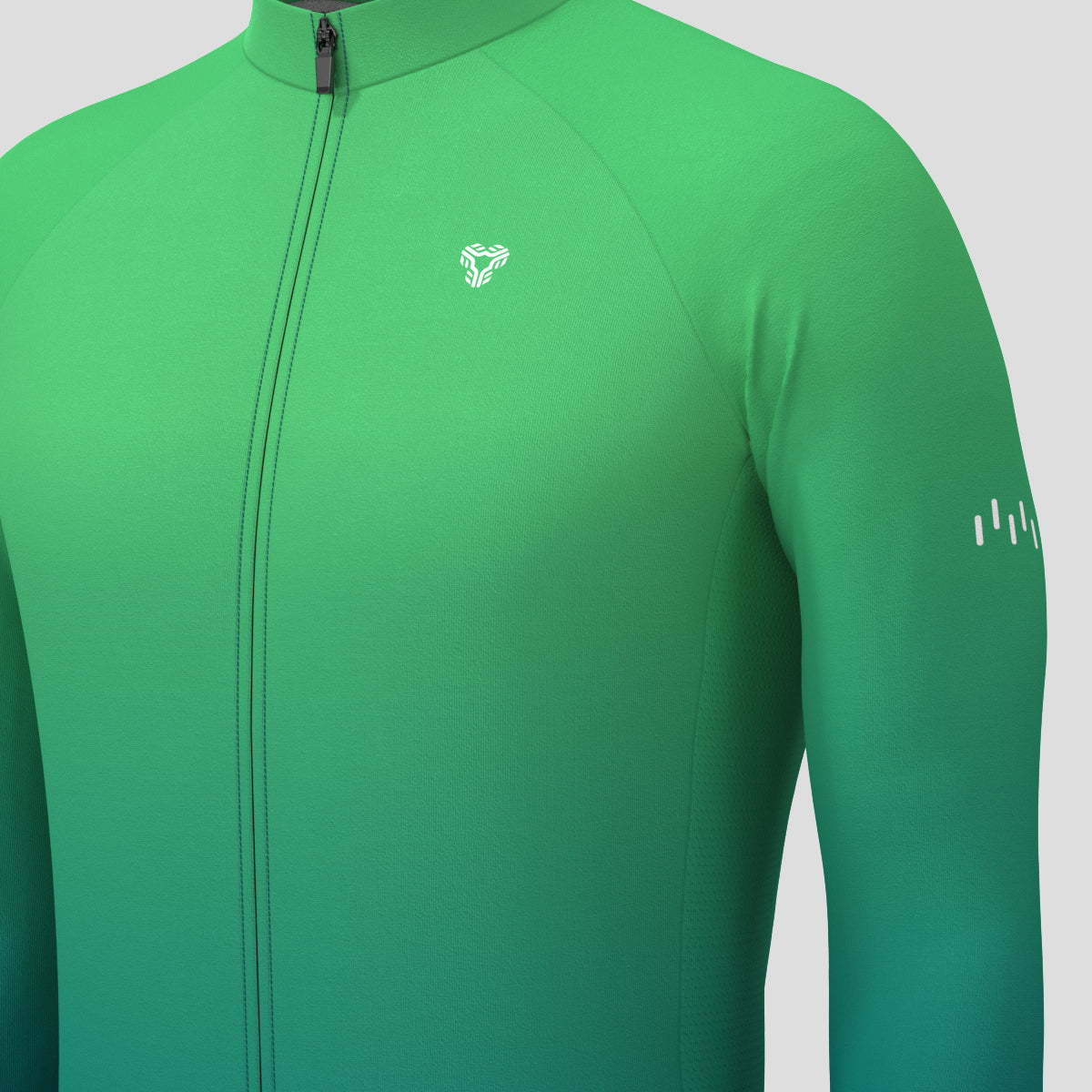 Men's Minimal Gradient LS Cycling Jersey - Spring
