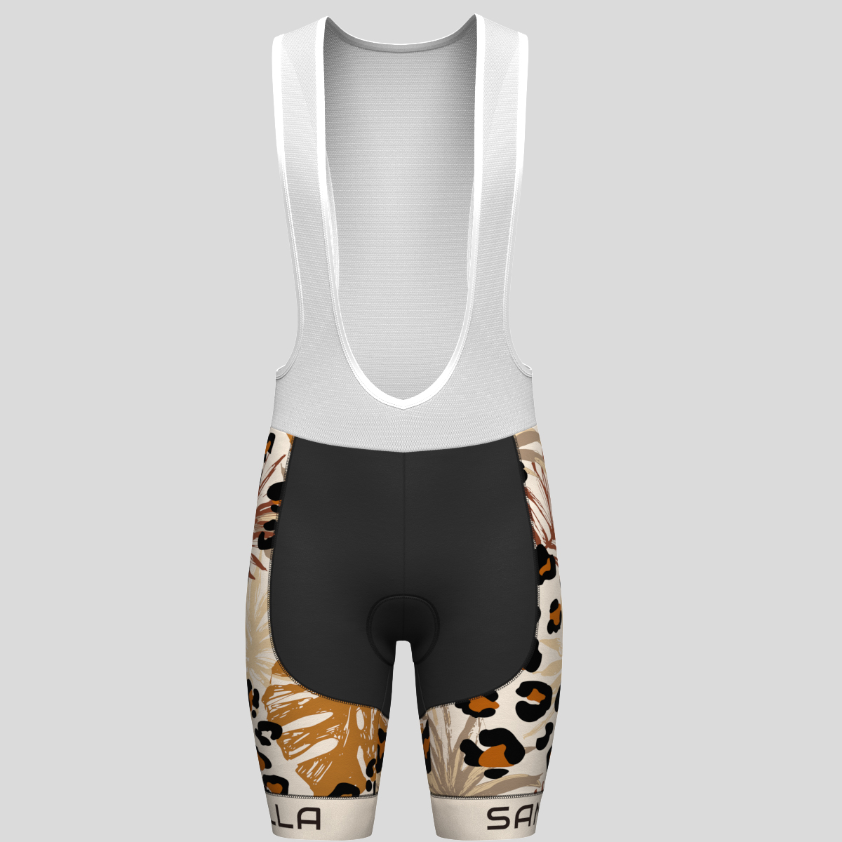 Abstract Tropical Leopard Spots Cycling Kit