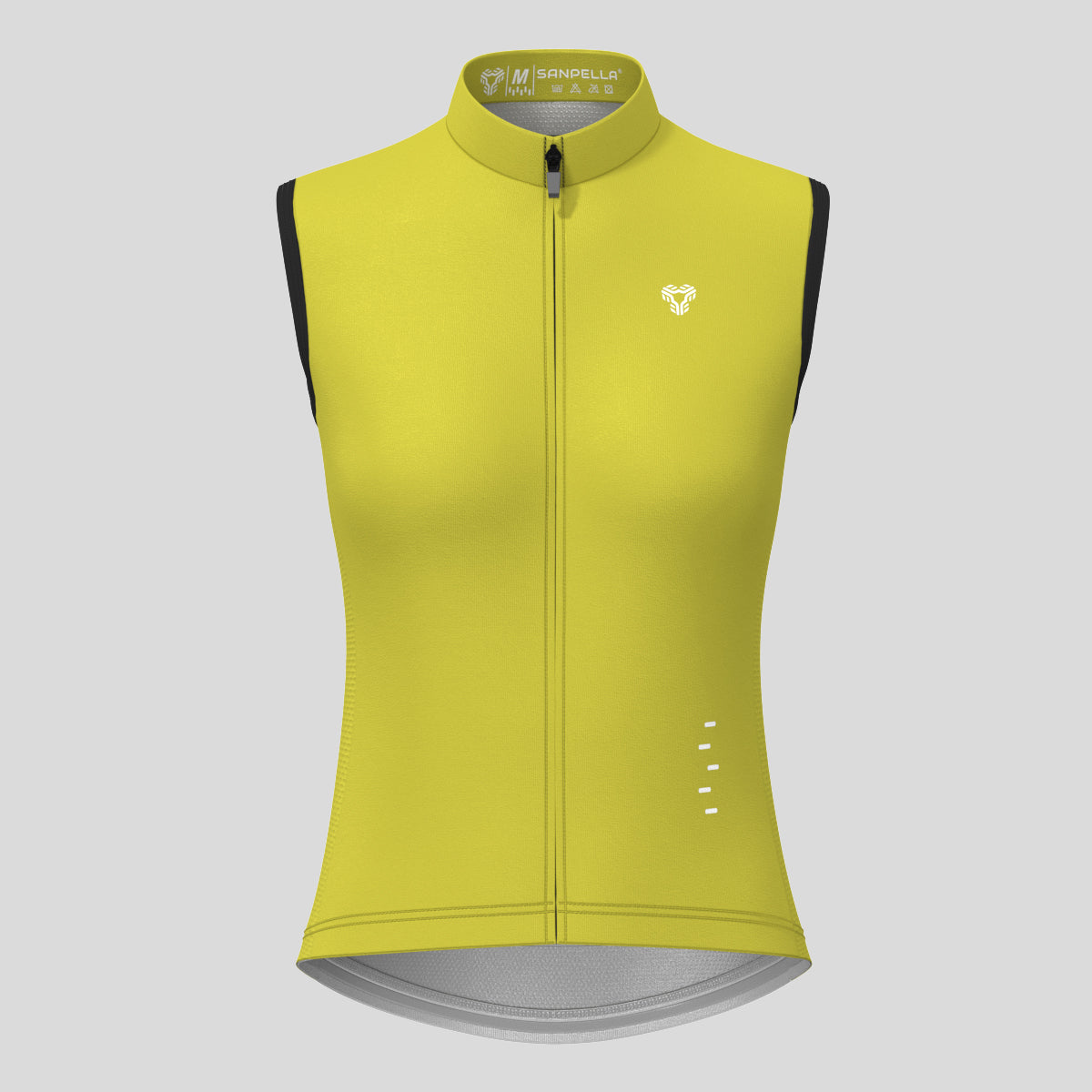 Women's Minimal Solid Sleeveless Cycling Jersey - Fern