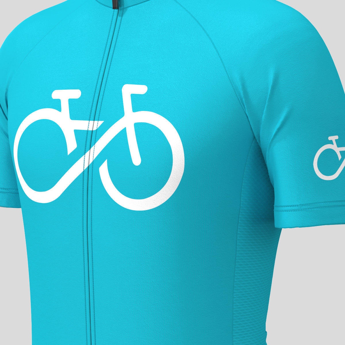 Bike Forever Men's Cycling Jersey - Ocean